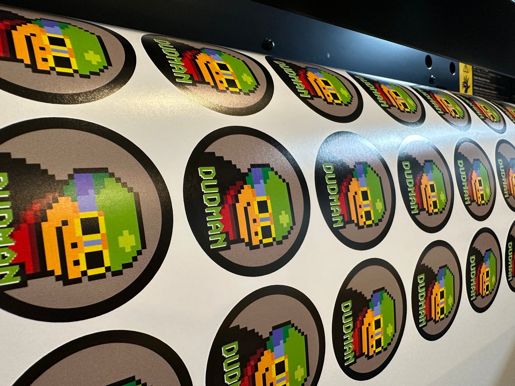 Custom Die Cut Stickers - Actual Prints