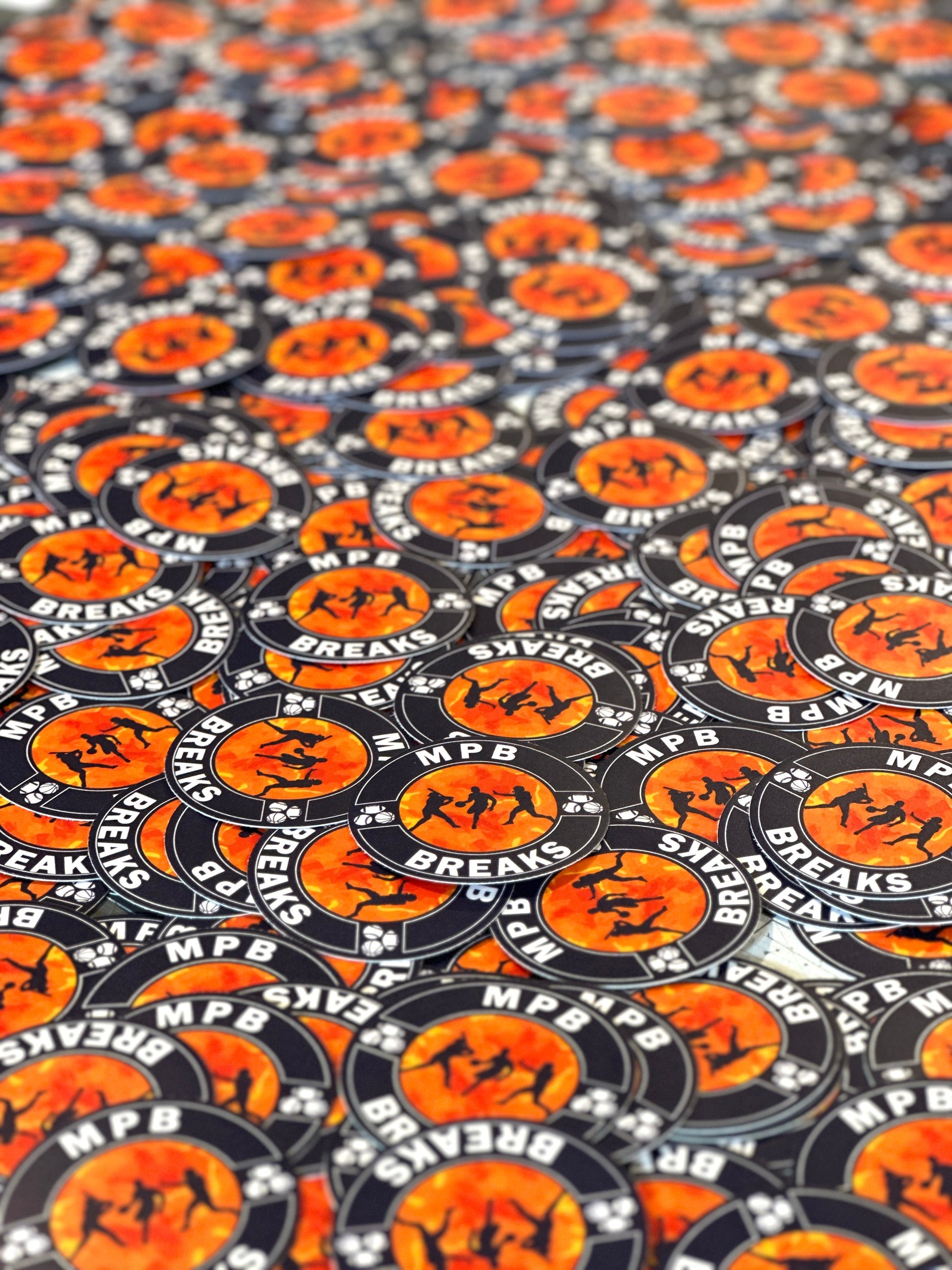 Custom Die Cut Stickers - Actual Prints