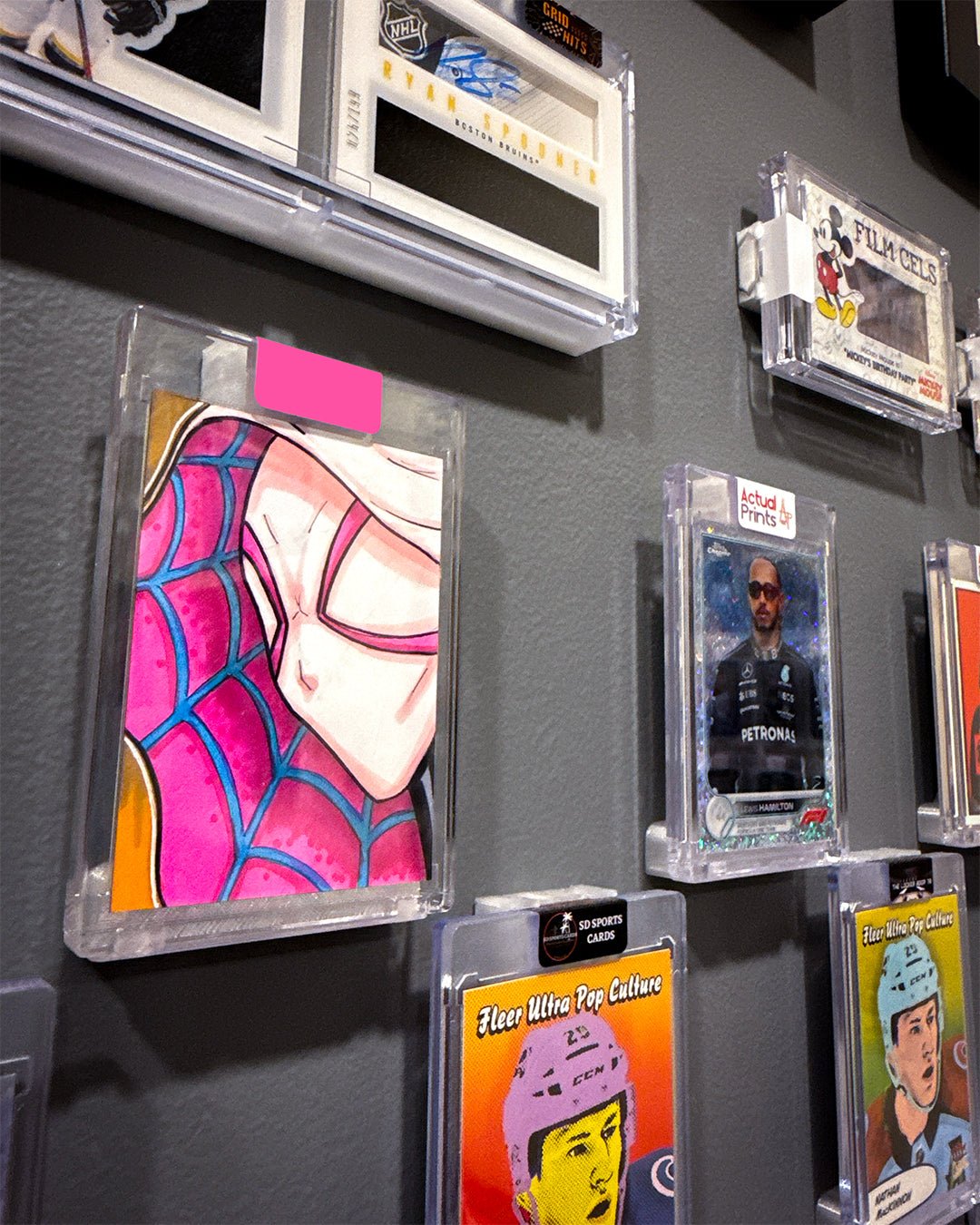 Mag Mount Card Displays - 4 Pack - Actual Prints