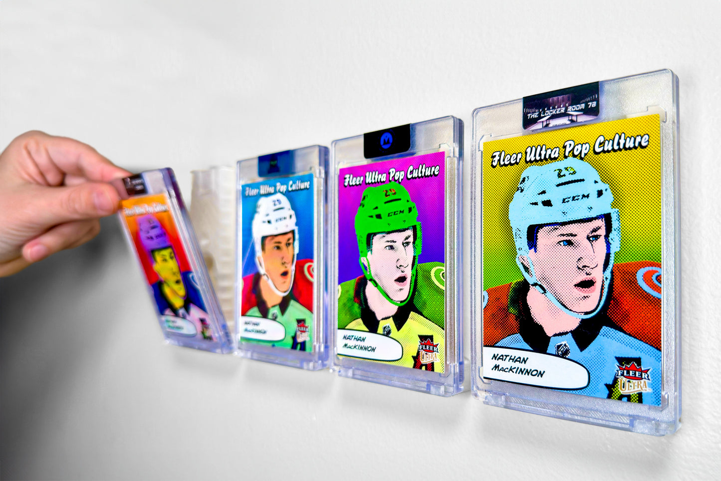 Mag Mount Horizontal Booklet Card Display - 1 Pack - Actual Prints