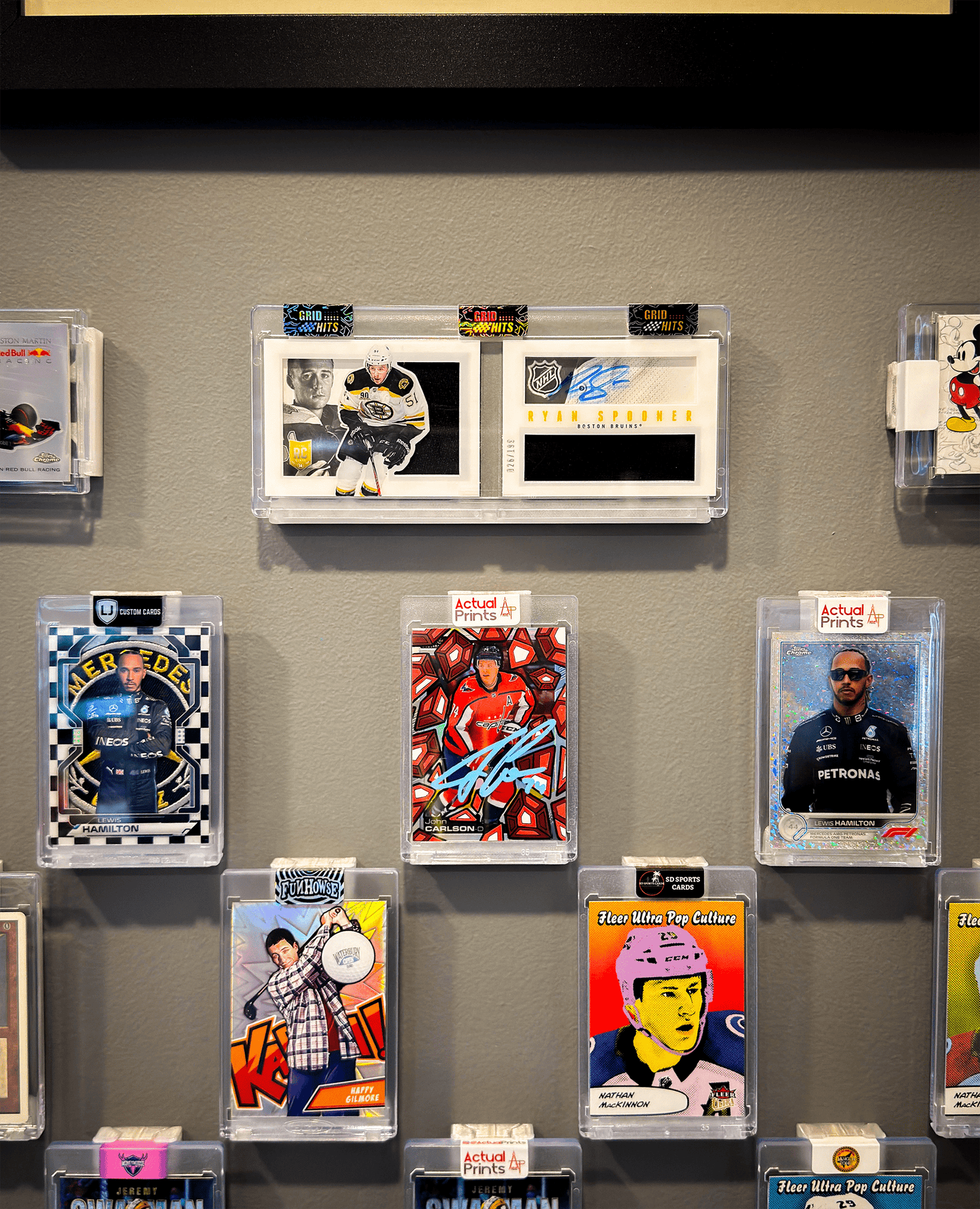 Mag Mount Horizontal Booklet Card Display - 1 Pack - Actual Prints