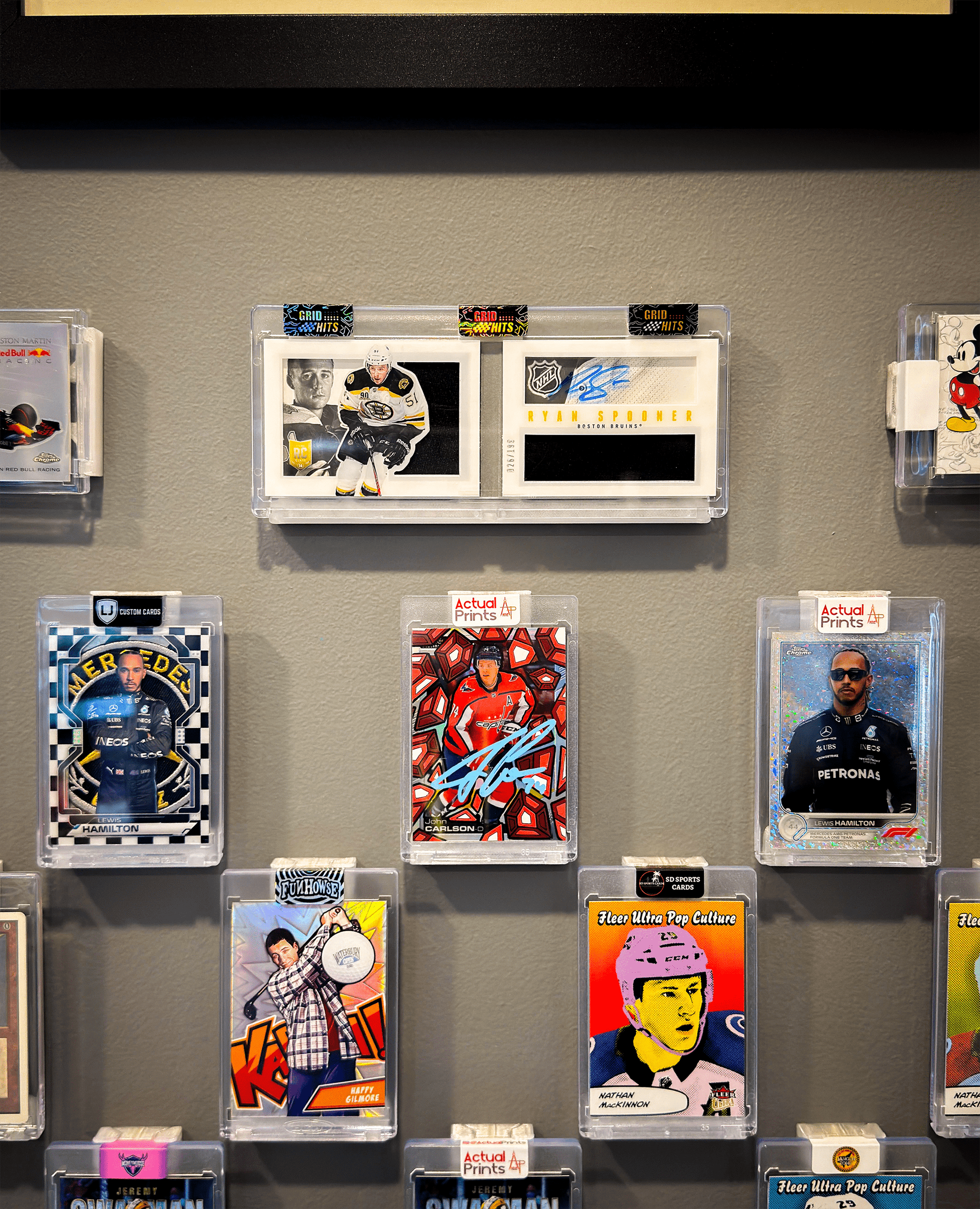 Mag Mount Horizontal Booklet Card Display - 1 Pack - Actual Prints